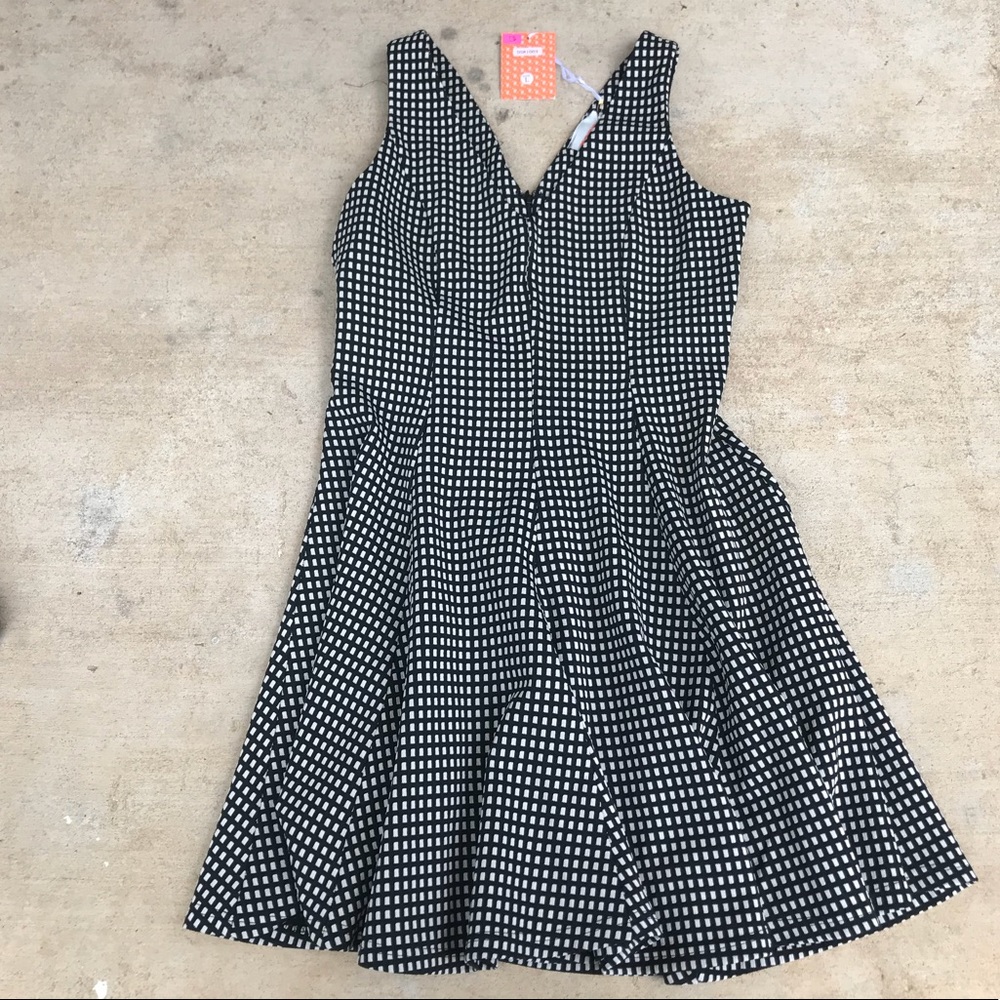 MOON Black/ White Dress